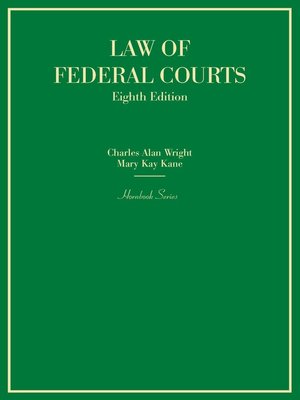 cover image of Law of Federal Courts